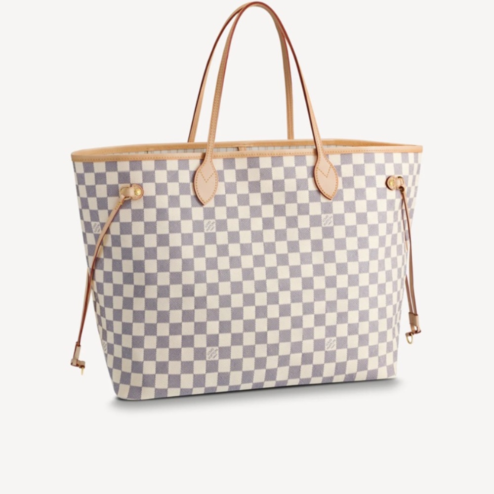 Louis Vuitton Neverfull Damier Azur canvas GM bag